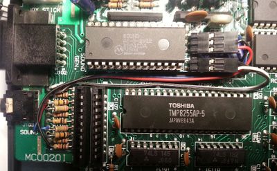 Montaż w Amstrad CPC 6128 wersja 2